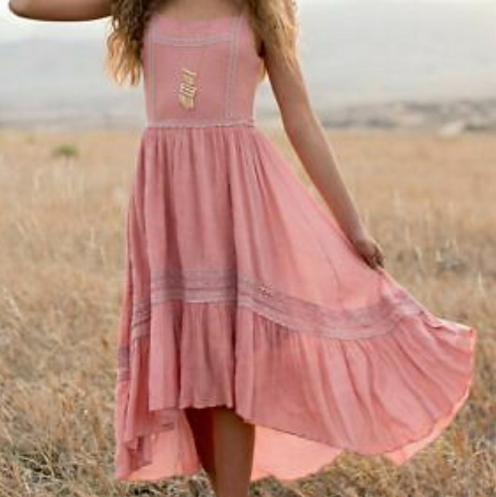 Adelaide dress in dusty pink girls size 8